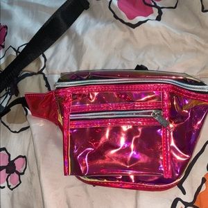 Pink Iridescent Fanny Pack